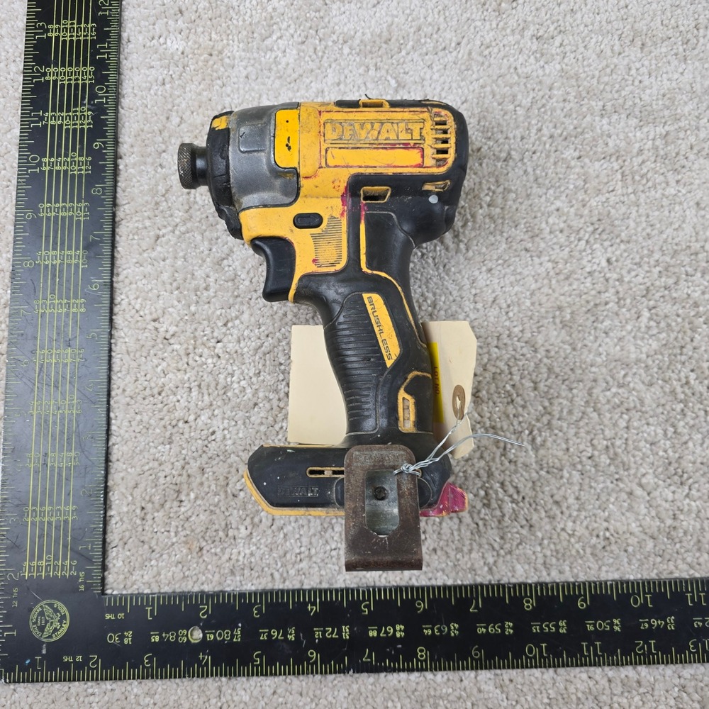 DeWalt Impact Driver Yellow DCF887 20V Max XR Brushless 1/4 Inch Tool Only